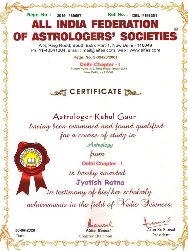 Astro Rahul Gaur
